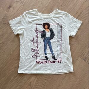 Whitney Houston concert tee- Target- size L